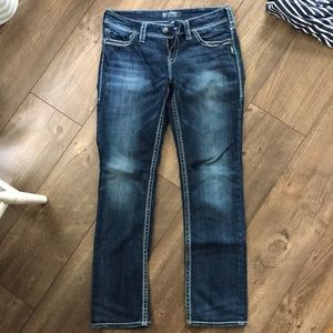 Silver jeans